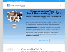 Tablet Screenshot of newyorkear.com